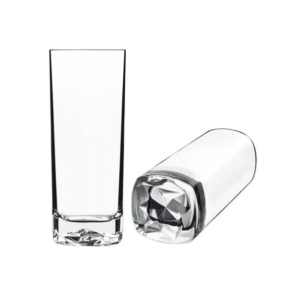 Strauss on the rocks ølglas og longdrinkglas 4 stk. 44 cl A10953G1002AA01 by Luigi Borm color Sort