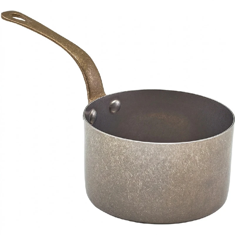 Mini gryde 35 cl antik stål - GenWare SMS9V by Genware color Sort