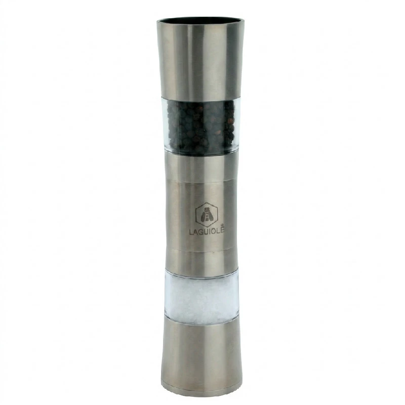Laguiole Salt- og peberkværn 2-i-1 40268609 by Laguiole color Sort