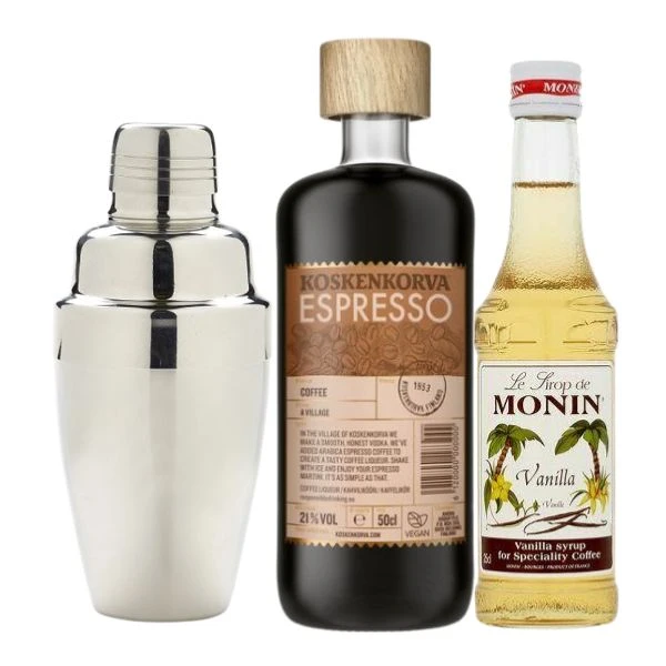 Espresso Martini Vanilla Sæt Barlifepakke106 by KOSKENKORV color Sort
