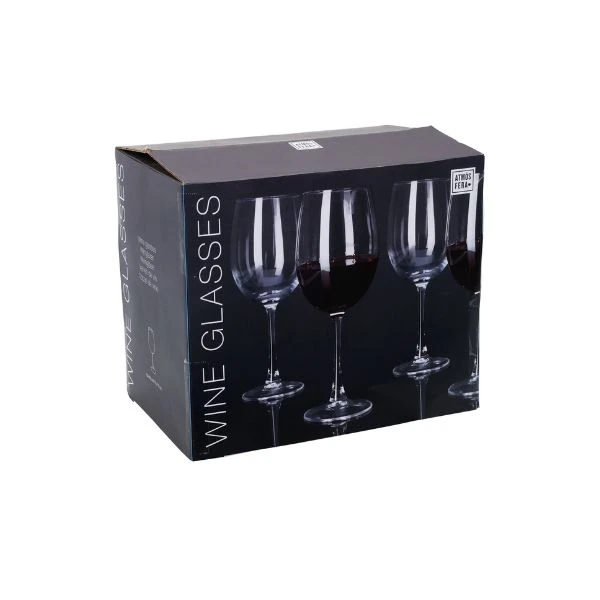 Vinglas 465 ml - 6 stk. 170490110 by Koop color Klar