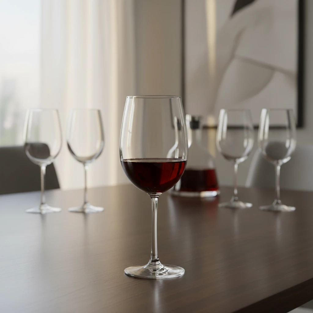 Vinglas 465 ml - 6 stk. 170490110 by Koop color Klar
