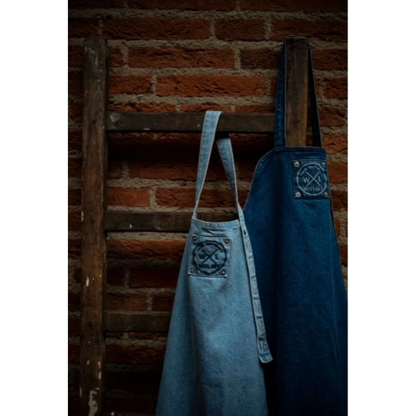 Witloft Classic Apron Denim Long light blue 41-WL-DNM-L-31 by Witloft color Sort