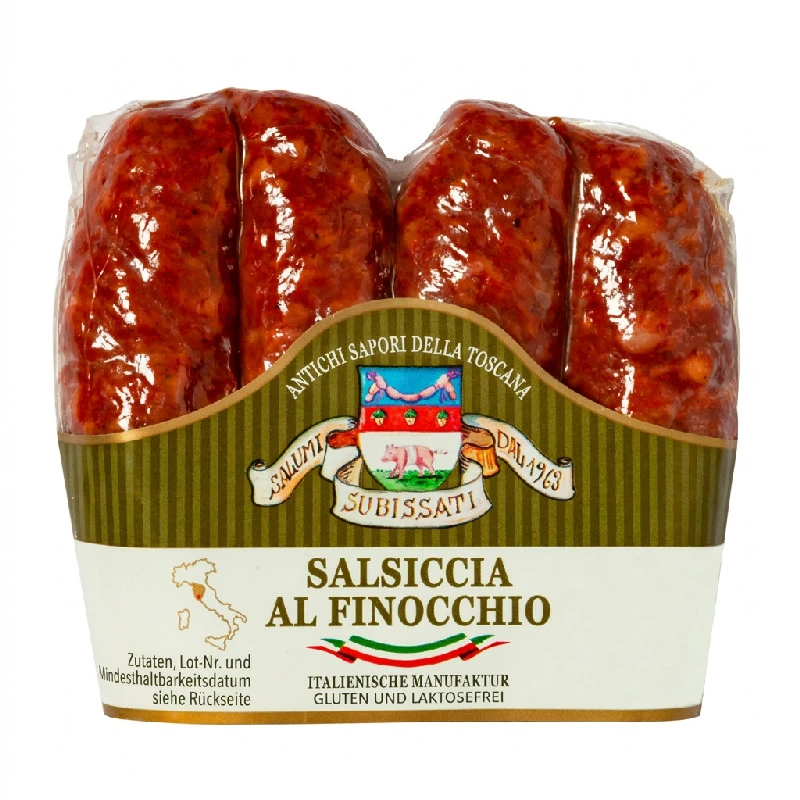 Tørrede Salsiccia Fennikel 200g - Deli Drengene 1131-DD by Deli Drengene color Sort