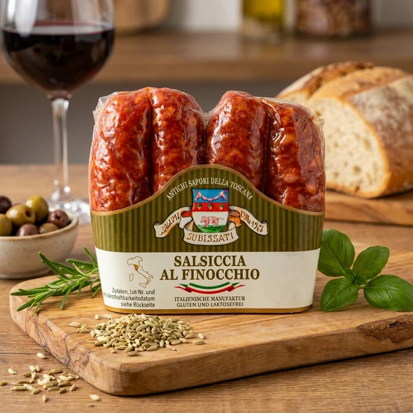 Tørrede Salsiccia Fennikel 200g - Deli Drengene 1131-DD by Deli Drengene color Sort