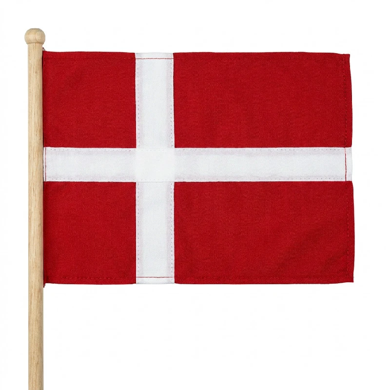 Vifteflag på pind 60cm 4200092  color Sort
