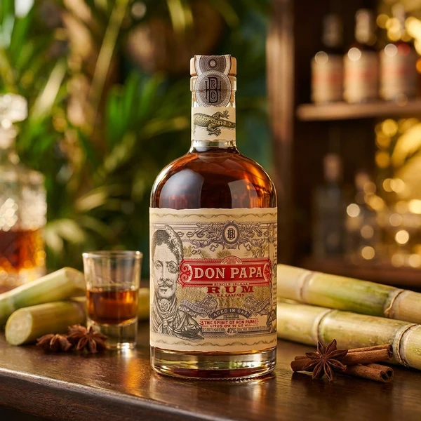 Don Papa Rum Single Island Rum 70 cl DPC10 by Don Papa color Sort