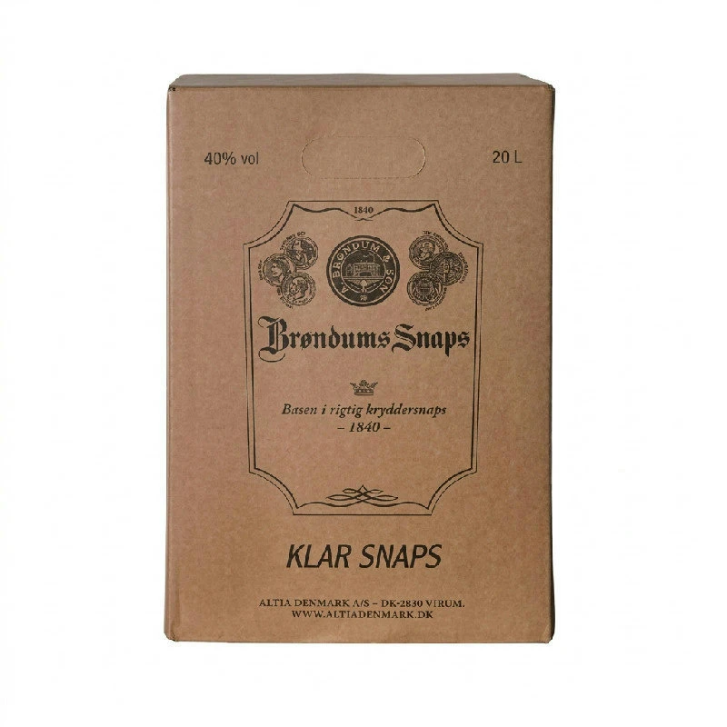 Brøndums Snaps Klar BIB 20 Liter 1001252 by BRØNDUM color Klar