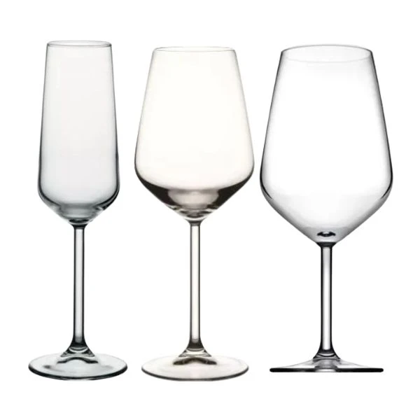 Allegra Serien sæt rød, hvid & champagne Bundle10 by Bundle color Sort