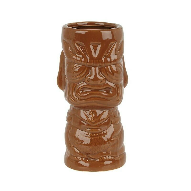 Keramisk Molokai Tiki Krus 360ml BTBL3407 by Beaumont color Brun
