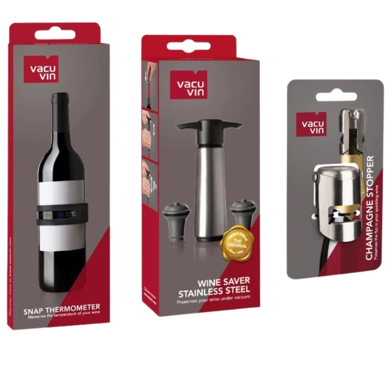 Vacu Vin - Vinnørdens tilbehør Bundle32 by Bundle color Sort