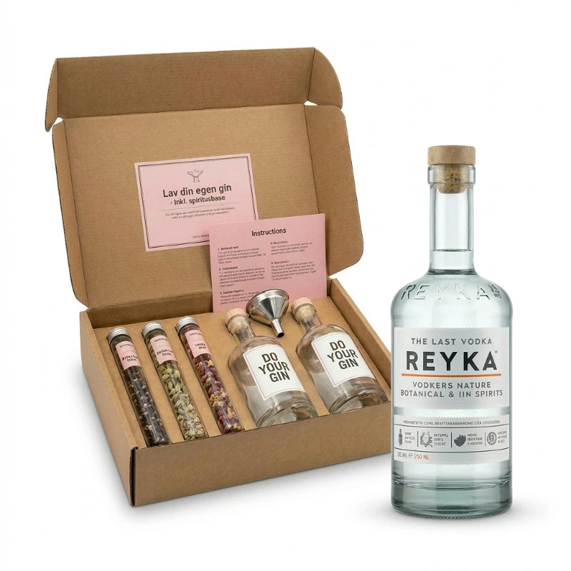 Lav din egen gin - Inkl. spiritusbase Bundle33 by Bundle color Sort