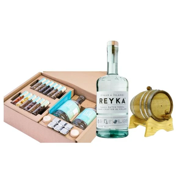 Lav din egen fadlagret whiskey - Inkl. spiritusbase Bundle39 by Bundle color Sort
