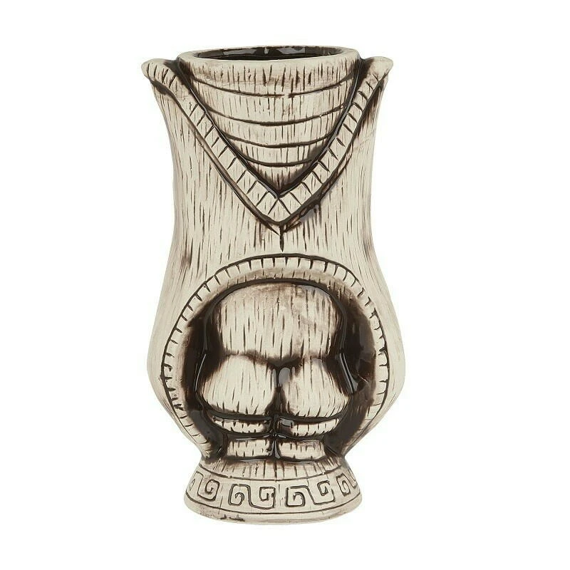 Keramisk Kane Tiki-krus 400ml BTBL3409 by Beaumont color Grå
