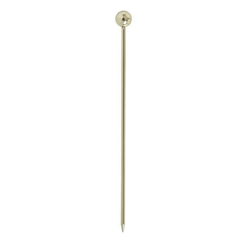 Ball Garnish Drinkspind PK10 - Guld BTBL3732 by Beaumont color Guld