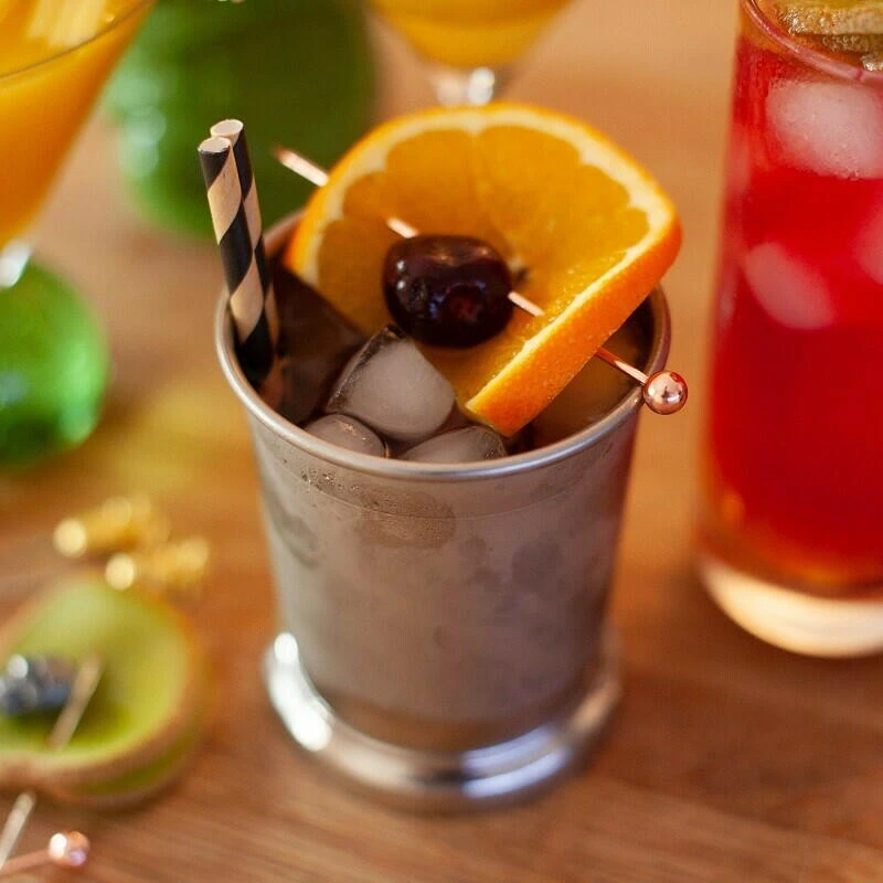 Ball Garnish Drinkspinde 10 stk. - Kobber BTBL3731 by Beaumont color Kobber
