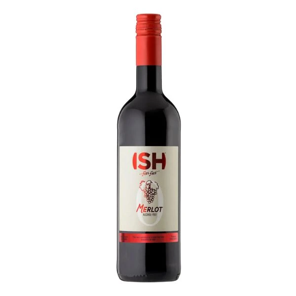Chateau Del ISH Rødvin Merlot – Alkoholfri 75 cl 7027-INT by Chateau color Sort