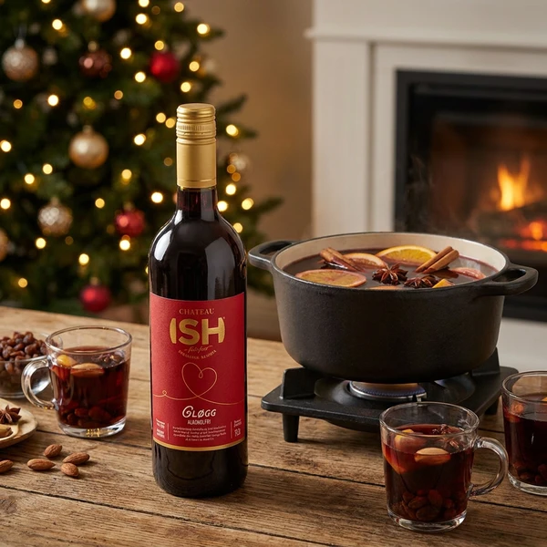 Chateau Del ISH Glögg – Alkoholfri 75 cl 7022-DK by Ish Spirits color Sort