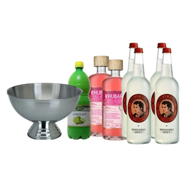 Rhubarb Ginger Punch - Drinksbowle / Punchbowl Bundle51 by Bundle color Sort
