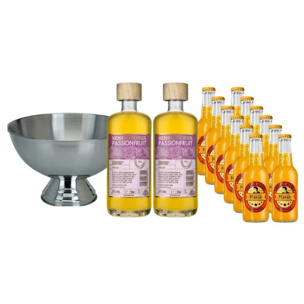 Jungle Fruit - Drinksbowle / Punchbowl Sæt Bundle53 by Bundle color Sort