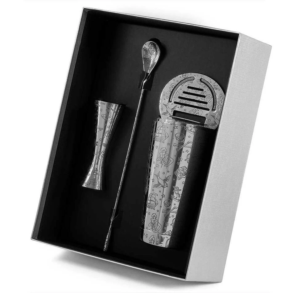 Tattoo 5 Piece Cocktail Set UB4346 by Urban Bar color Sort