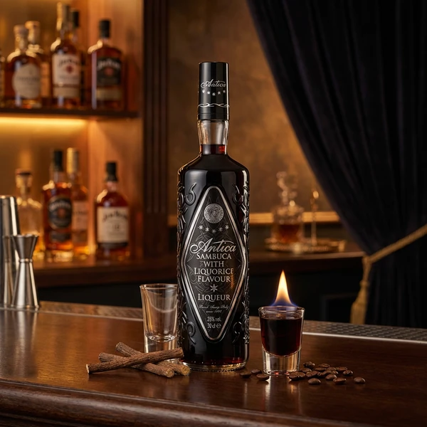 Sambuca Antica Liquorice 70 cl 63449 by ANTICA color Sort