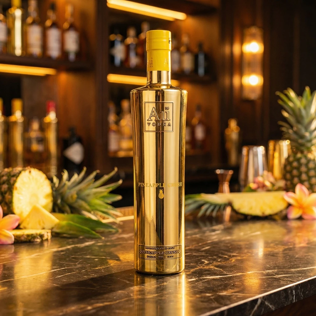 Au Vodka Pineapple Crush 70 cl 52336 by Au Vodka color Sort