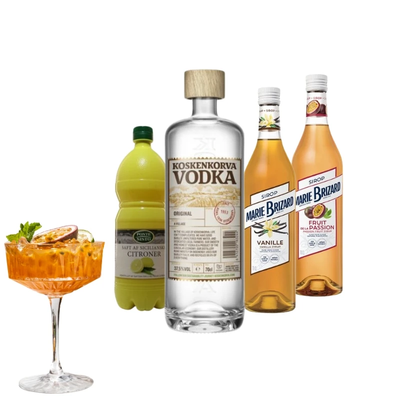 Pornstar Martini - Cocktailpakke Bundle58 by Bundle color Sort