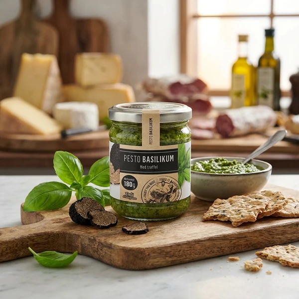 Pesto med trøffel 180g 116 by Deli Drengene color Sort