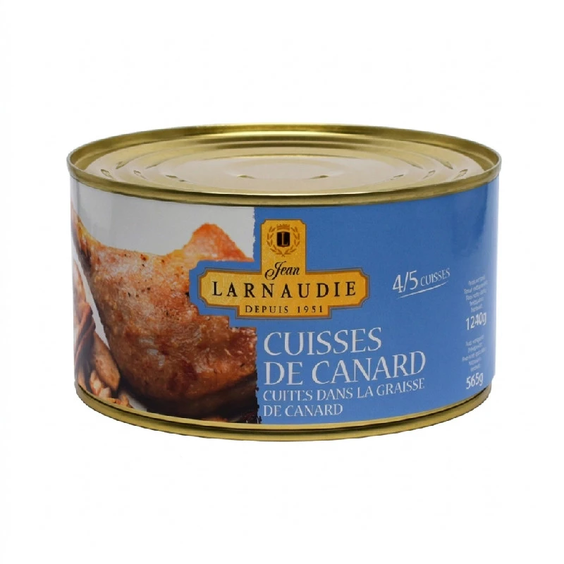 Lean Duck Confit 1240g 12726 by Deli Drengene color Sort