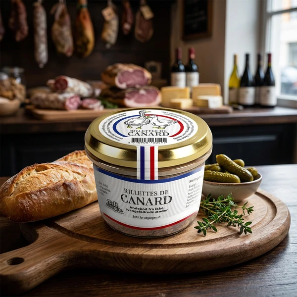 Ande Rillette DD 180g 15501 by Deli Drengene color Sort