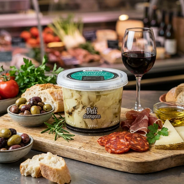 Grillede Artiskokker 270g (160g drænet) 1804 by Deli Drengene color Sort
