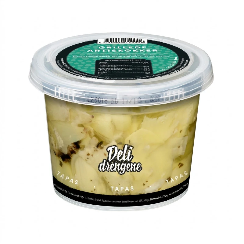 Grillede Artiskokker 270g (160g drænet) 1804 by Deli Drengene color Sort