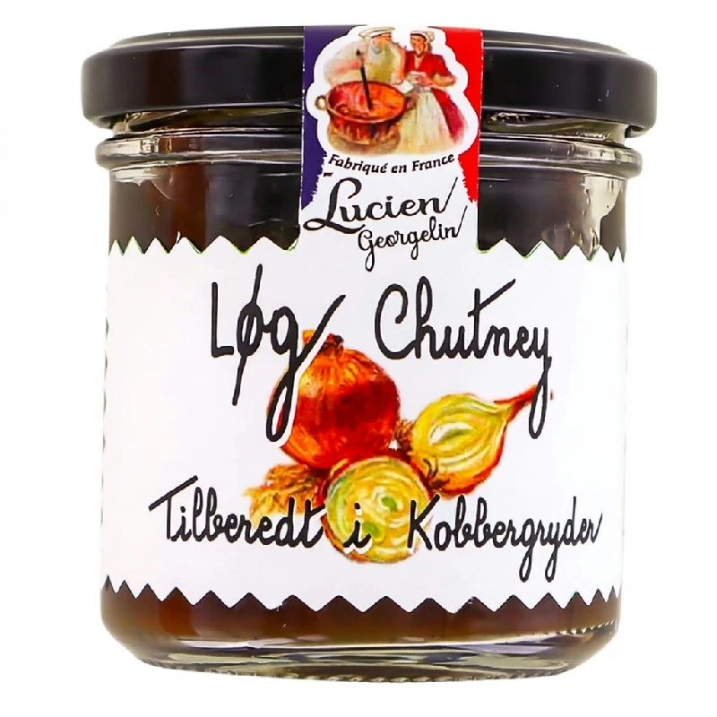 Løg Chutney 150g 57702 by Deli Drengene color Sort