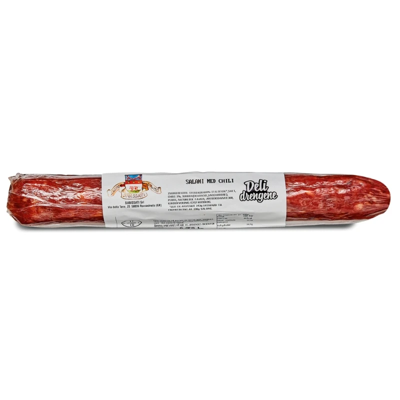 Deli Drengene Salami Diavola 250g 1102 by Deli Drengene color Sort