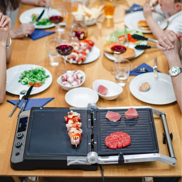 Steba kontaktgrill Low Fat FG120 STFG120 by Steba color Sort