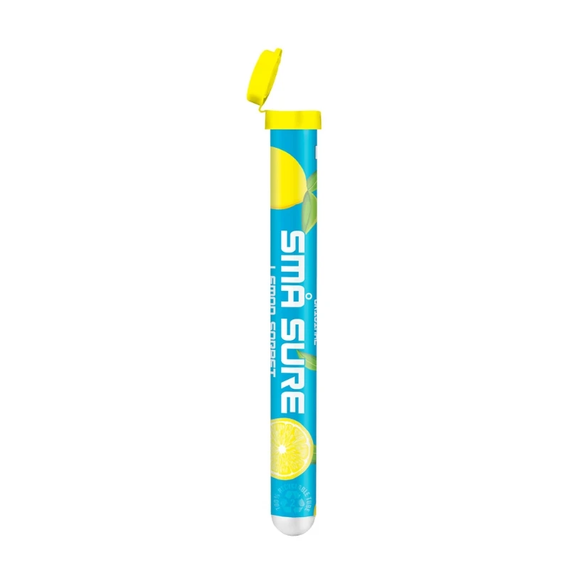 Små Sure Lemon Sorbet (50x2cl RØR) 64894 by SMÅ color Sort