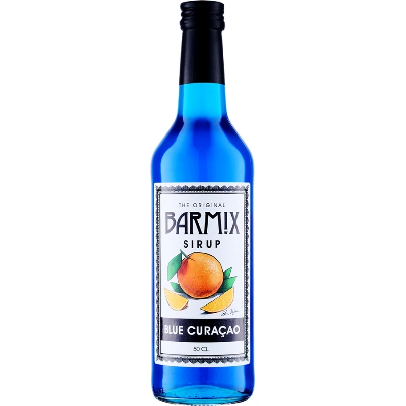 Barmix Blå Curacao Sirup 50 cl 61334 by Barmix color Sort