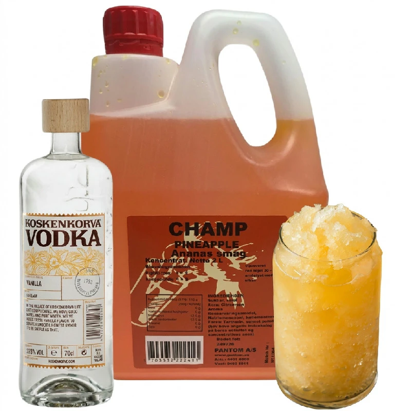 Københavnerstang - Slush ice drinkspakke Bundle65 by Bundle color Sort