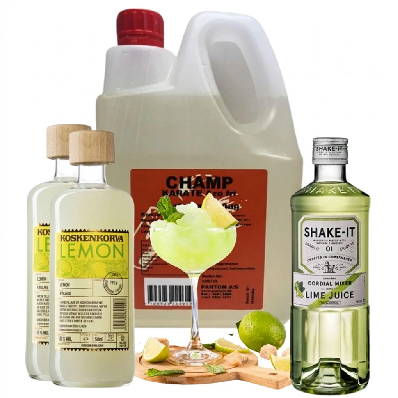Kæmpe Læske - Slush ice drinkspakke Bundle66 by Bundle color Sort