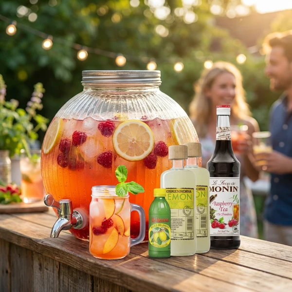 Raspberry Lemon Dispenser - drinkspakke Bundle69 by Bundle color Sort