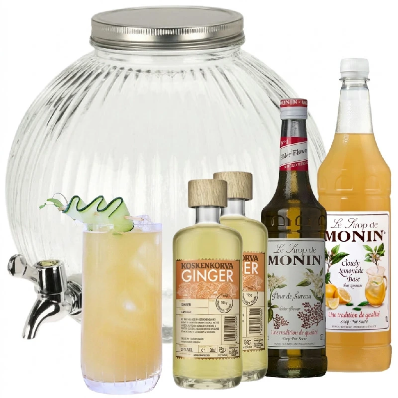Elder Ginger Punch Dispenser - drinkspakke Bundle70 by Bundle color Sort