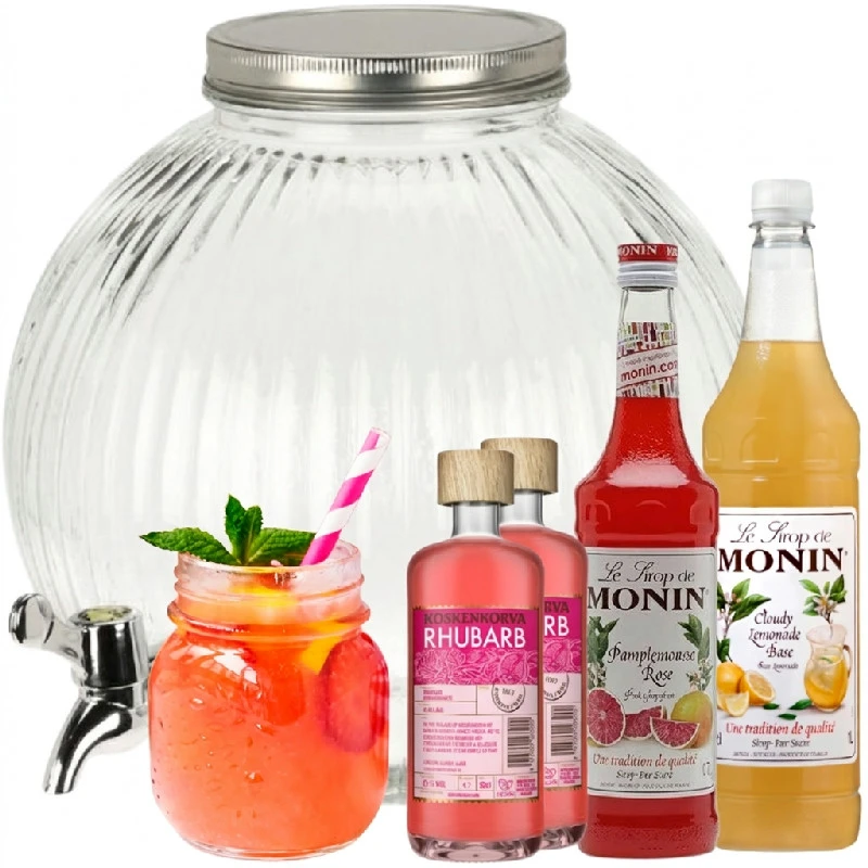 Rhubarb Breeze Dispenser - drinkspakke Bundle72 by Bundle color Sort