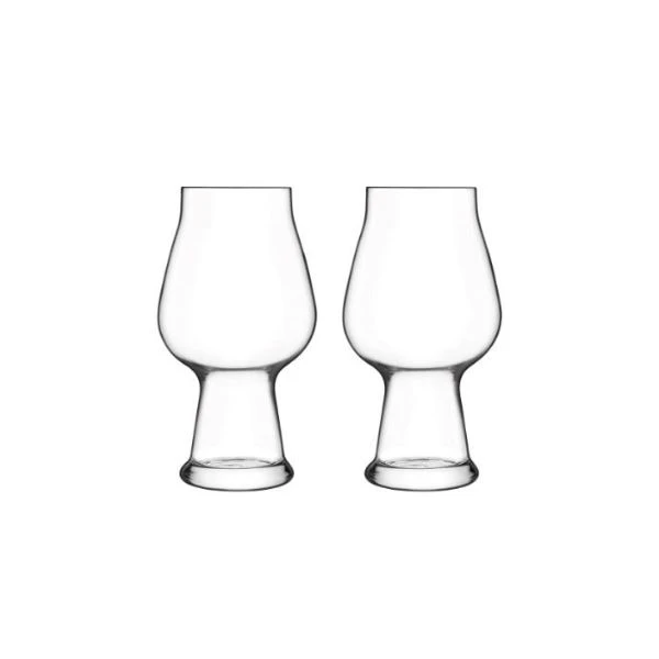 Luigi Bormioli Birrateque ølglas stout 60 cl. 94500303 by Luigi Borm color Sort