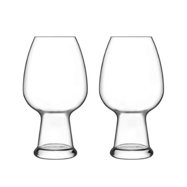 Luigi Bormioli Birrateque ølglas Weissbier 78 cl. 94500301 by Luigi Borm color Sort