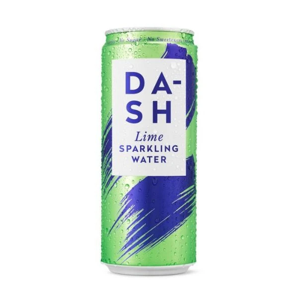 Dash Water Spakling Lime 330 ml. GBDAS0108 by Dash Water color Sort