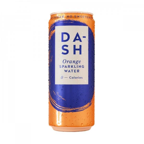 Dash Water Spakling Orange 330 ml. GBDAS0109 by Dash Water color Sort