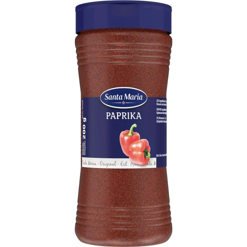 Santa Maria Paprikapulver i strøglas 200 g 284804 by Santa Maria color Sort