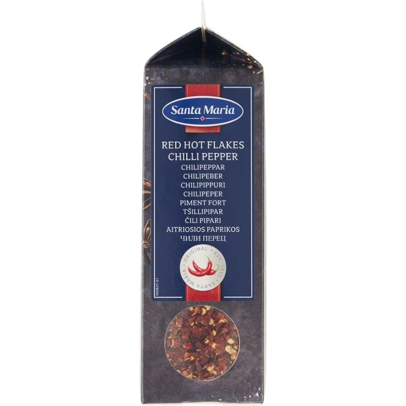 Santa Maria Red Hot Flakes chilipeber 295 g 268959 by Santa Maria color Sort
