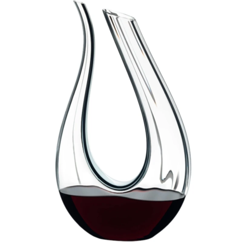Riedel karaffel Amadeo Fatto A Mano sort/hvid 903750 by Riedel color Sort